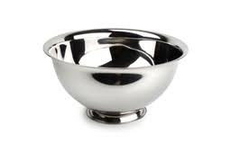 Vasque Champagne Paladin D39xH19cm